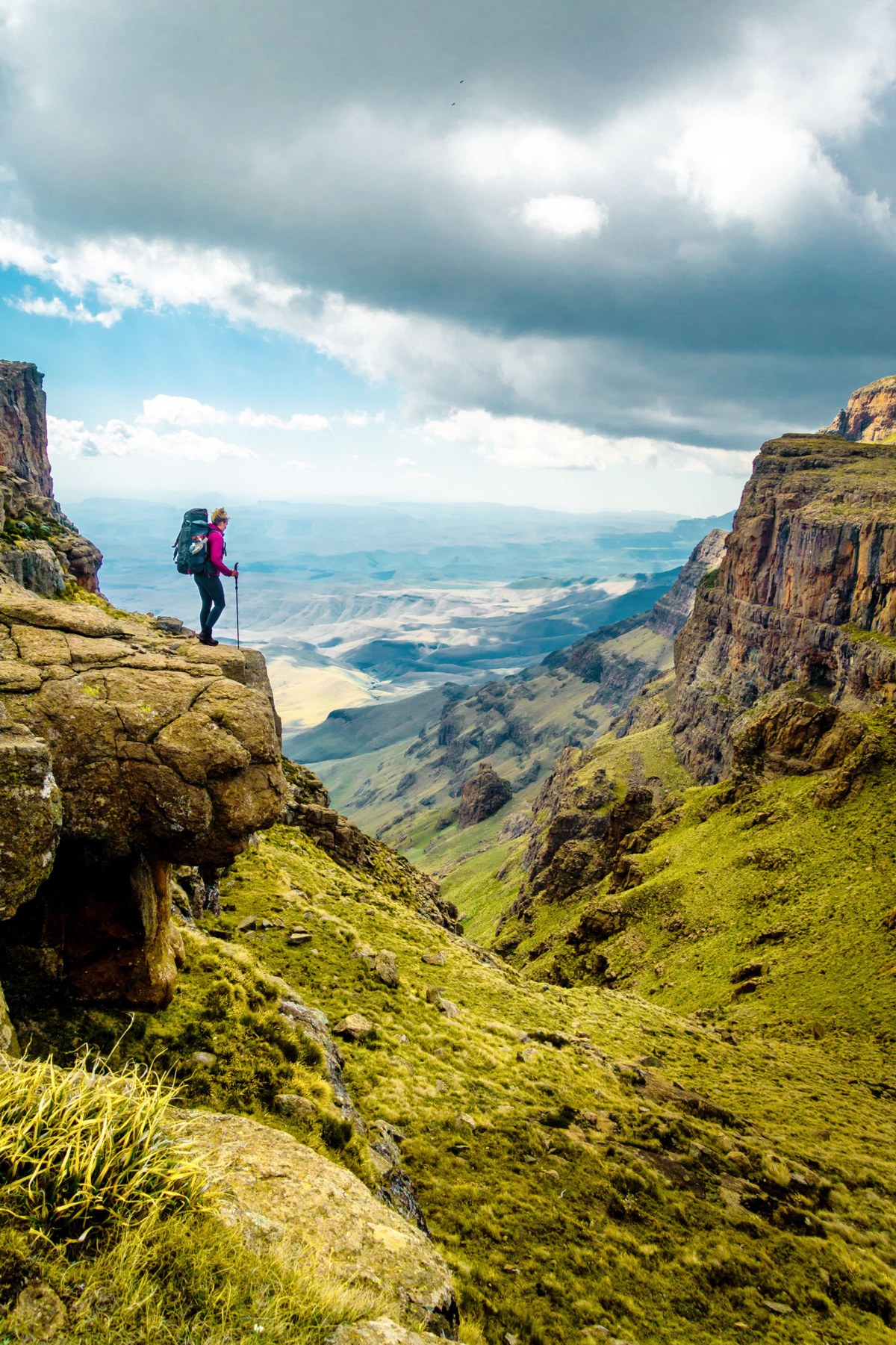 Fernziel Südafrika Trekking in den Drakensbergen alpin.de